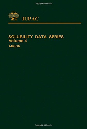 Book Argon (Solubility data series) free