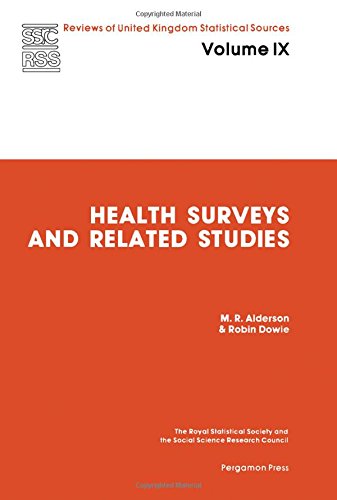 Book Health surveys and related studies (Reviews of United Kingdom statistical sources) (v. 9) free