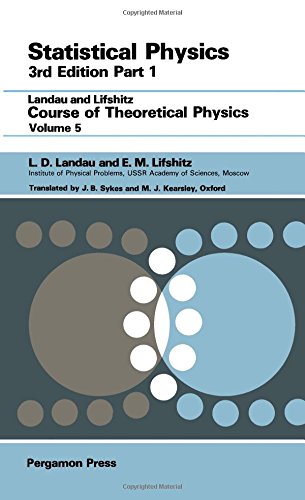 Book Statistical Physics, Part 1 (Course of Theoretical Physics, Vol. 5) free