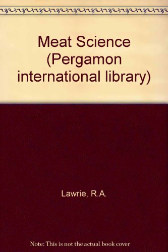 Book Meat science (Pergamon international library of science, technology, engineering, and social studies) free