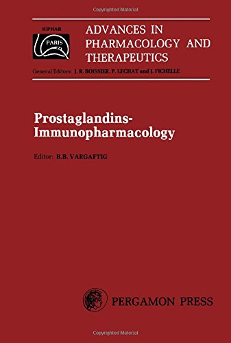 Book Prostaglandins-immunopharmacology: Proceedings of the 7th International Congress of Pharmacology, Paris, 1978 (Advances in pharmacology and therapeutics) free