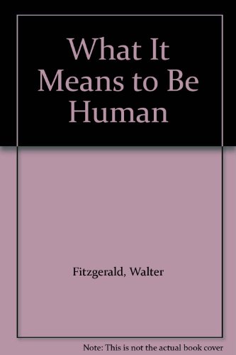 Book What It Means to Be Human free