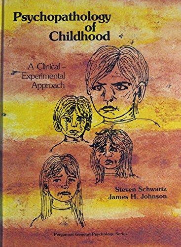 Book Psychopathology Of Childhood: A Clinical-experimental Approach (pergamon General Psychology Series ; V. 95) free
