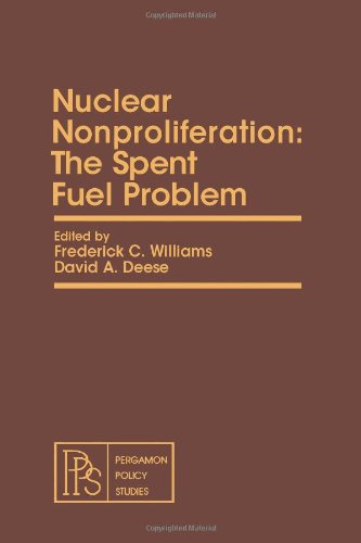 Book Nuclear Nonproliferation: The Spent Fuel Problem (Pergamon policy studies on energy and environment) free