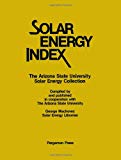 Book Solar energy index free