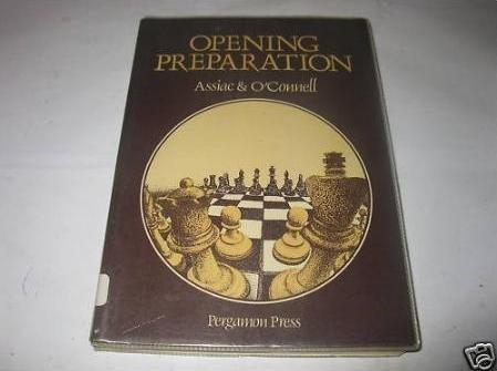 Book Opening Preparation (pergamon Chess Series) free