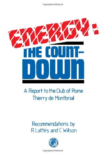 Book Energy: The Countdown: A Report to the Club of Rome: Thierry De Montbrial free