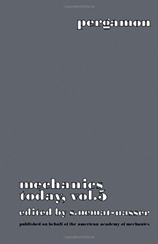Book Mechanics Today: v. 5 (Pergamon mechanics today series) free