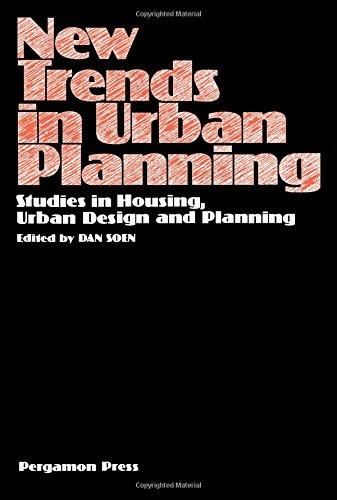 Book New trends in urban planning: Studies in housing, urban design, and planning free