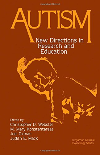 Book Autism, new directions in research and education (Pergamon general psychology series) free