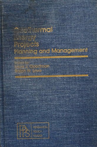 Book Geothermal Energy Projects: Planning and Management (Pergamon Policy Studies on Science and Technology) free