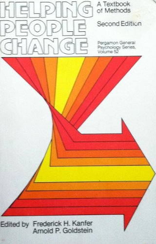Book Helping people change: A textbook of methods (Pergamon general psychology series ; v. 52) free