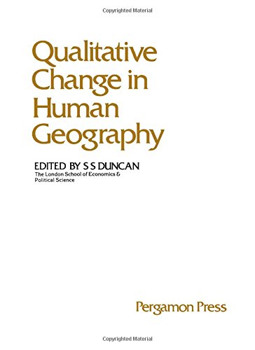 Book Qualitative change in human geography free