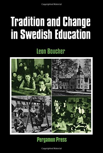 Book Tradition and Change in Swedish Education (Pergamon International Library of Science, Technology, Engin) free