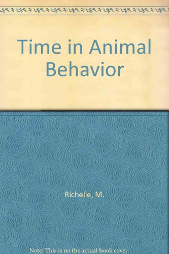 Book Time In Animal Behavior free