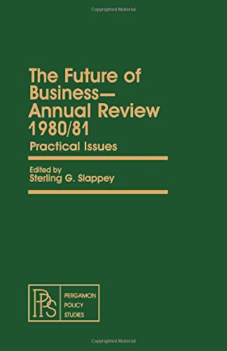 Book Future of Business - Annual Review 1980-81: Practical Issues free
