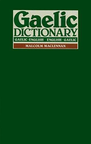 Book A Pronouncing and Etymological Dictionary of the Gaelic Language: Gaelic-English, English-Gaelic free Book A Pronouncing and Etymological Dictionary of the Gaelic Language: Gaelic-English, English-Gaelic free
