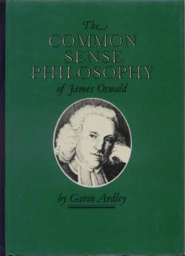 Book The Common Sense Philosophy of James Oswald free