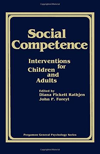 Book Social Competence: Interventions for Children and Adults (Pergamon General Psychology Series) free