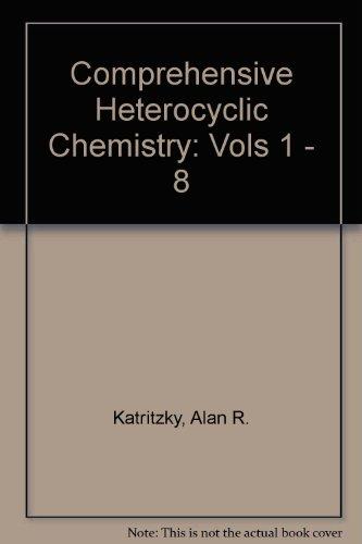 Book Comprehensive Heterocyclic Chemistry (vols 1 - 8) free