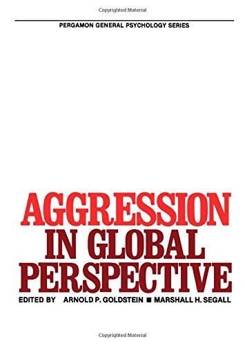 Book Aggression in Global Perspective (Pergamon General Psychology Series, 115) free