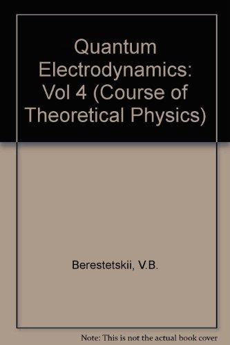 Book Quantum Electrodynamics (Course of Theoretical Physics) free