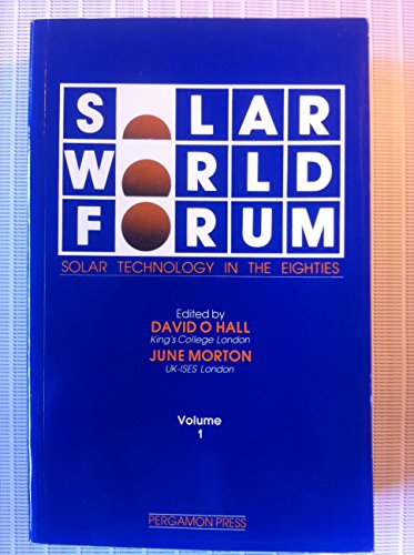Book Solar World Forum: Proceedings of the International Solar Energy Society Congress free