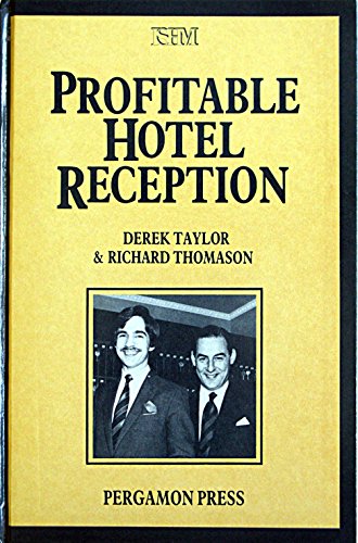 Book Profitable Hotel Reception (international Series In Hospitality Management) free