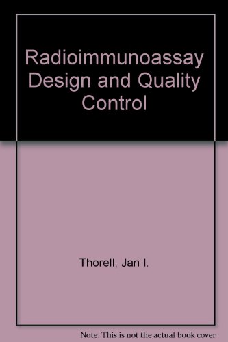 Book Radioimmunoassay design and quality control free