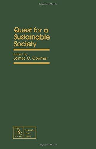 Book Quest for a Sustainable Society (Pergamon Policy Studies on Business and Economics) free