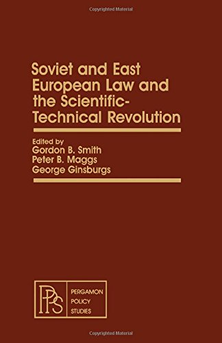 Book Soviet And East European Law And The Scientific-technical Revolution (pergamon Policy Studies On International Politics) free