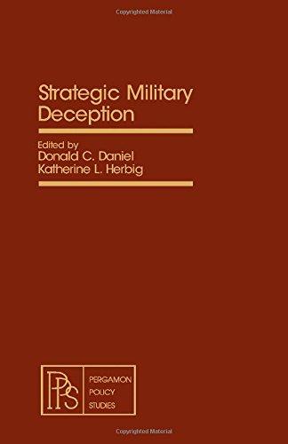 Book Strategic Military Deception (Pergamon Policy Studies on Security Affairs) free