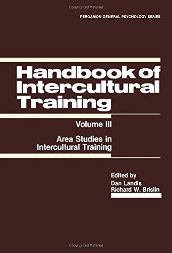 Book Handbook of Intercultural Training: Area Studies in Intercultural Training (Pergamon General Psychology Series) free