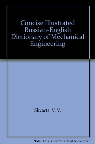Book Concise Illustrated Russian-English Dictionary of Mechanical Engineering free