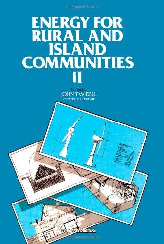 Book Energy for Rural and Island Communities, II free