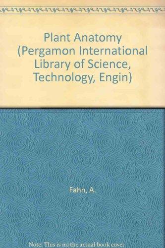Book Plant Anatomy (Pergamon International Library of Science, Technology, Engin) free
