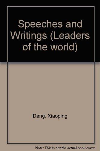 Book Speeches and writings (Leaders of the world) free