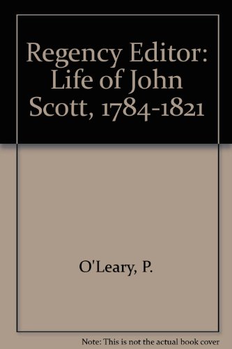 Book Regency Editor Life Of John Scott free