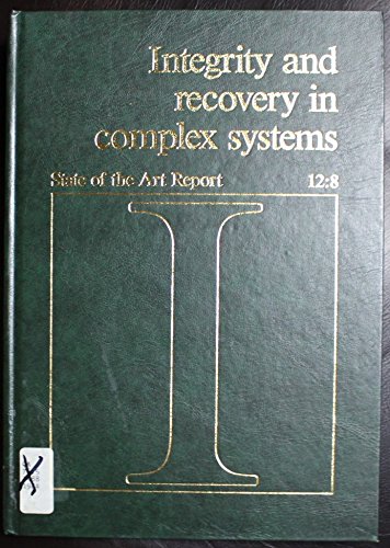 Book Integrity And Recovery In Complex Systems (state Of The Art Report) free