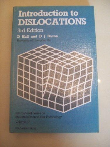 Book Introduction to Dislocations, Third Edition (International Series on Materials Science and Technology) free