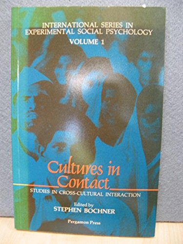 Book Cultures in Contact: Studies in Cross-Cultural Interaction (International Series in Experimental Social Psychology ; V. 1) free