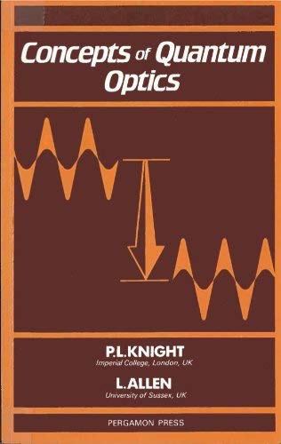 Book Concepts Of Quantum Optics free
