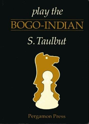 Book Play The Bogo-indian (pergamon Chess Openings) free