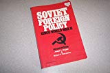 Book Soviet Foreign Policy Since World War II (Pergamon International Library of Science, Technology, Engin) free