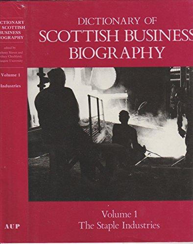 Book Dictionary of Scottish business biography, 1860-1960 free