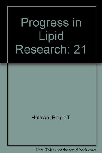 Book Progress In Lipid Research free