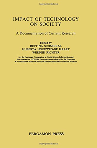 Book Impact of Technology on Society free