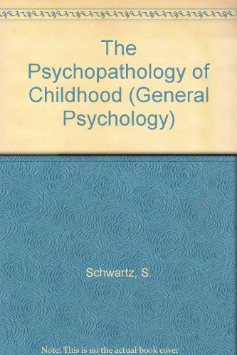 Book Psychopathology of childhood: A clinical-experimental approach (Pergamon general psychology series) free
