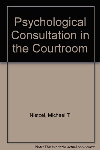 Book Psychological consultation in the courtroom (Psychology practitioner guidebooks) free