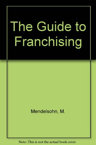 Book The Guide To Franchising free